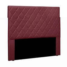 Cabeceira Decorativa Casal 1,40M Tàzio Veludo Vinho - Gran Belo