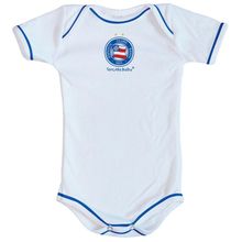 Body Bahia Oficial Branco - Torcida Baby