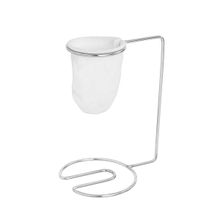 Coador de Café Individual Passador de Pano Suporte Cromado