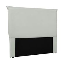 Cabeceira Decorativa King Size 1,95M Trento Veludo Prata - Gran Belo