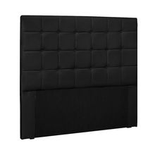 Cabeceira Decorativa King Size 1,95M Tropea PU Preto - Gran Belo