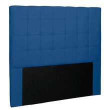 Cabeceira Decorativa King Size 1,95M Tropea Suede Azul Marinho - Gran Belo
