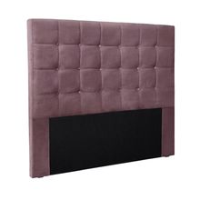 Cabeceira Decorativa King Size 1,95M Tropea Veludo Uva - Gran Belo