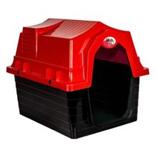 Casa Casinha Pet Cachorro Cães Gatos Peq. Porte Nº2 Vermelha