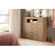 Cômoda Demóbile Recife com 2 Portas e 4 Gavetas – Amendola