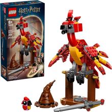 Blocos De Montar - Fawkes: A Fenix de Dumbledore LEGO DO BRASIL