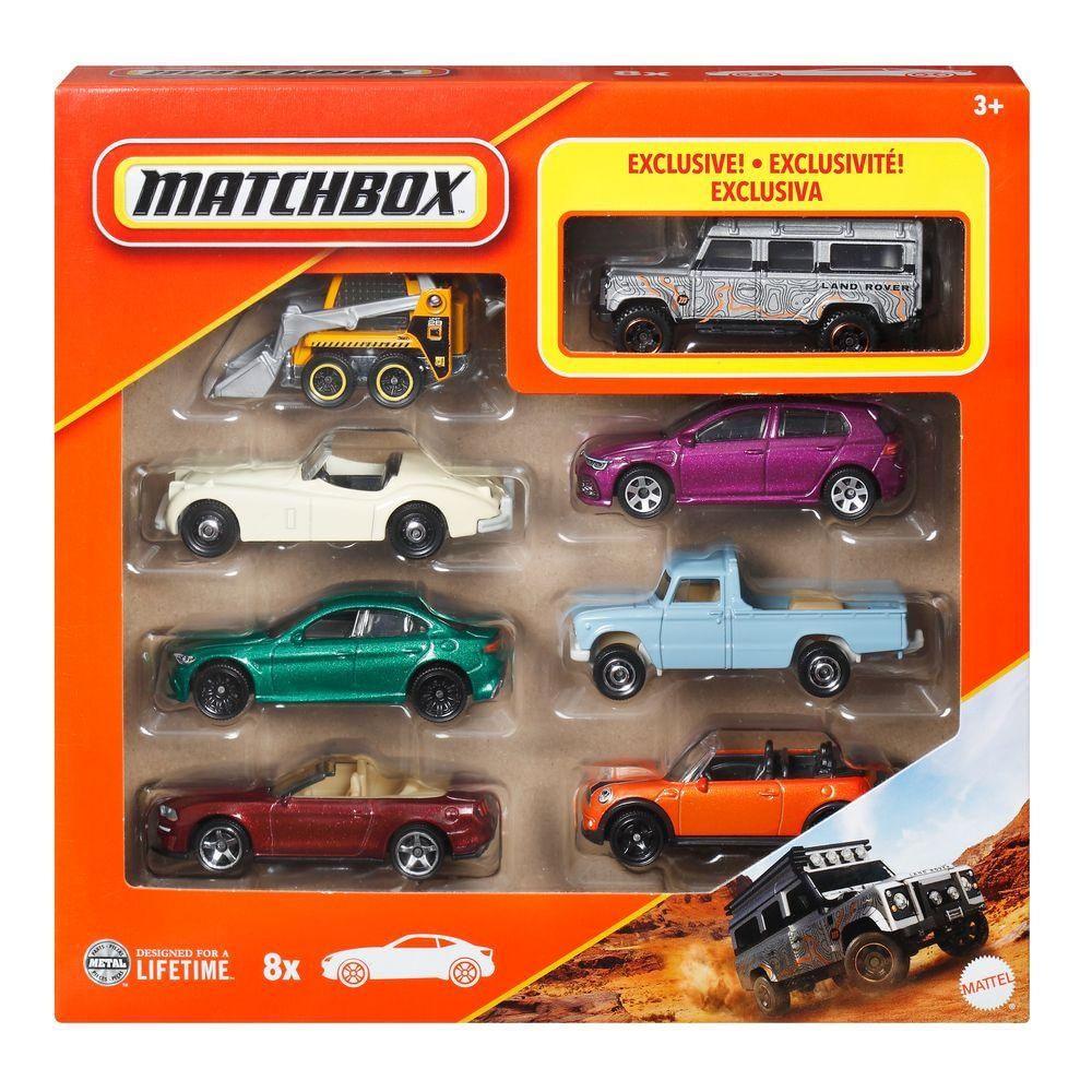Carrinho - Matchbox Land Rover Com 8 Carros MATTEL - Shop Coopera