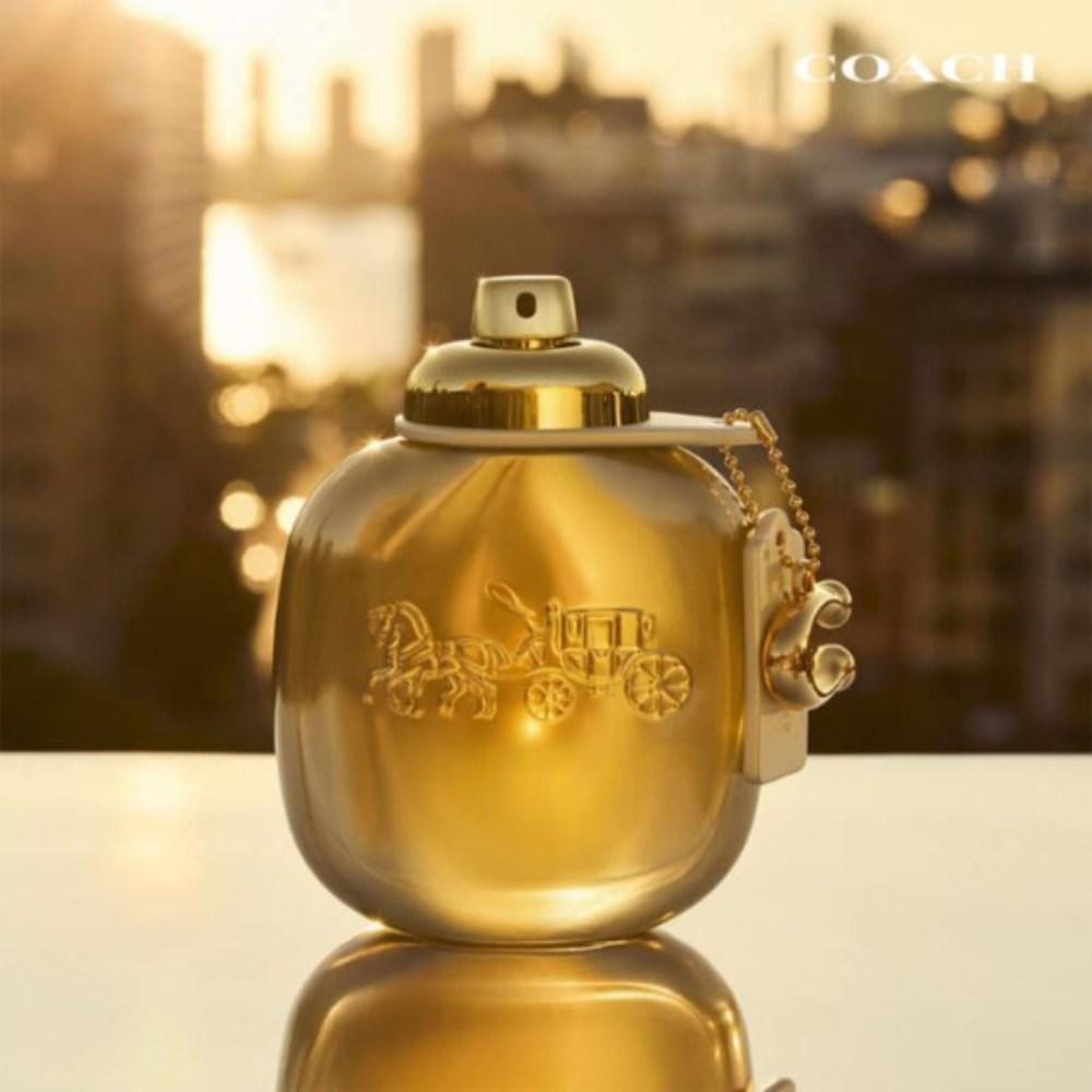 Women Gold Coach Parfum Feminino 90ml - Shop Coopera