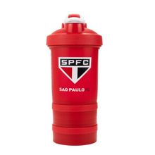 Garrafa Shakeira Com Mola São Paulo 500ml