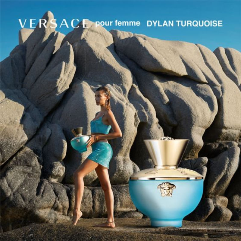 Dylan Turquoise Versace Eau de Toilette Perfume Feminino 50ml