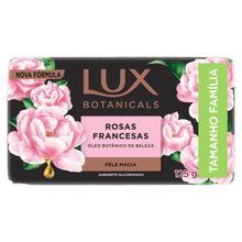 Sabonete Em Barra Lux Botanicals Rosas Francesas 125g