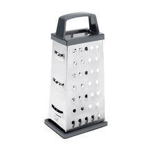 Ralador Brinox 4 Faces com Visor Top Pratic 20,5cm - Aço Inox