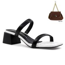 Tamanco Jorge Bischoff Tiras + Niqueleira