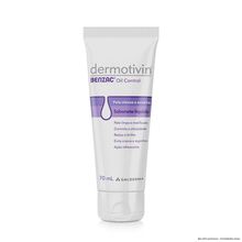 Sabonete Líquido Facial Dermotivin Benzac Oil Control Antiacne 70ml
