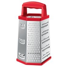 Ralador 6 Faces 9 Inox Euro Home - Vermelho