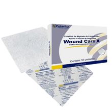 Curativo Estéril de Alginato de Calcio 10 X 10 CM Kit C/10 Unidades