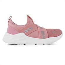 Tênis Puma Wired Run Slip On Infantil