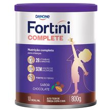 Suplemento Alimentar Infantil Fortini Complete Chocolate 800g