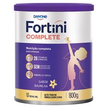 Suplemento Alimentar Infantil Fortini Complete Baunilha 800g