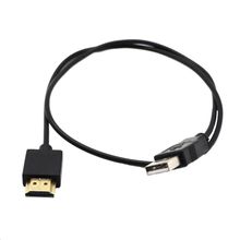 Cabo USB x HDMI 1.5m KAPBOM 1,5 Metros KAP-UH036 Preto