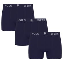 Kit 3 Cuecas Boxer Polo Wear Masculina