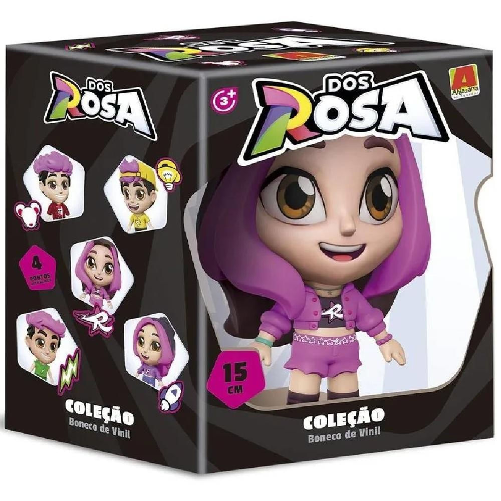 Boneca Emilly Vick - Dos Rosa 15cm - Algazarra