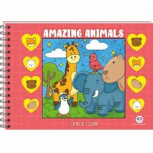 Livro de Colorir Amazing Animals - Ciranda