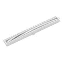 Ralo Linear Tigre 50Cm Grelha Branca