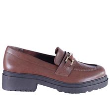 Mocassim Feminino Via Marte Solado Tratorado 246-004