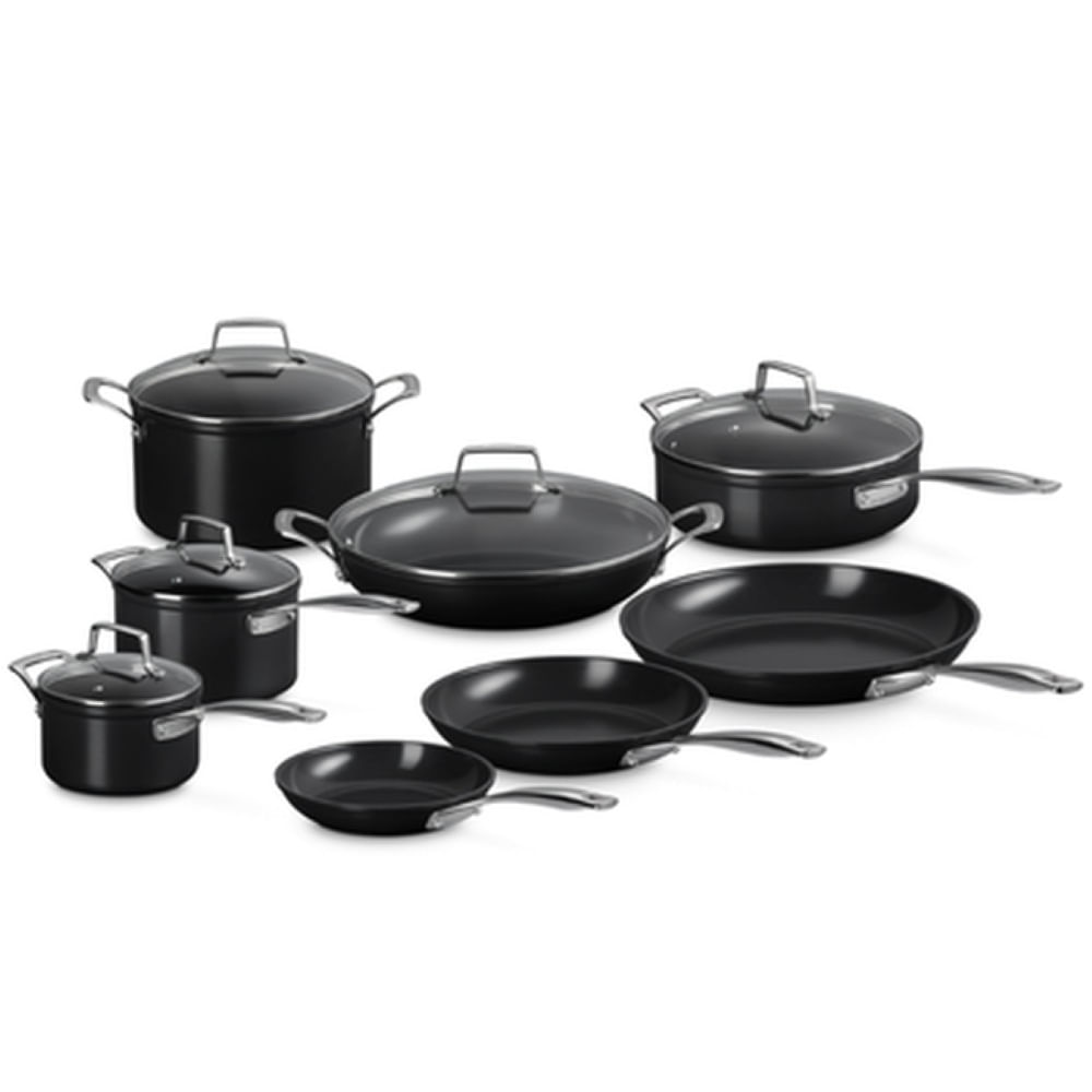 CONJUNTO LE CREUSET 3 FRIGIDEIRAS E 5 PANELAS NON-STICK CERAMIC ESSENTIAL 51827000010098