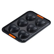 FORMA LE CREUSET ÚNICO RASA PARA CUPCAKE FORMATO CORAÇÃO EM METAL BAKEWARE 46018000010000