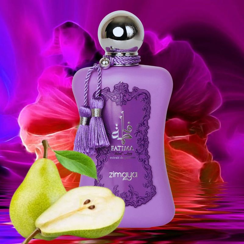 Zimaya Fatima Velvet Love Afnan Extrait de Parfum Feminino 100ml