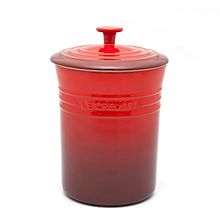 PORTA MANTIMENTOS LE CREUSET PEQUENO EM CERÂMICA VERMELHO 2,1 LITROS 80814020600005