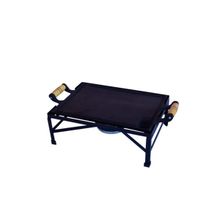 Rechaud Bifeteira Ferro Fundido Álcool 01 Fogareiro 37x27cm