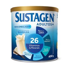 Sustagen Adultos+ Sabor Baunilha 400g
