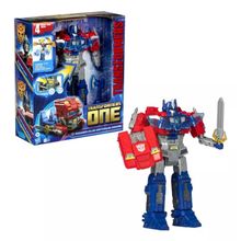Transformers Power Flip Orion Pax Ultimate Optimus Prime C/ Som , Luz e Giro Potente – Hasbro