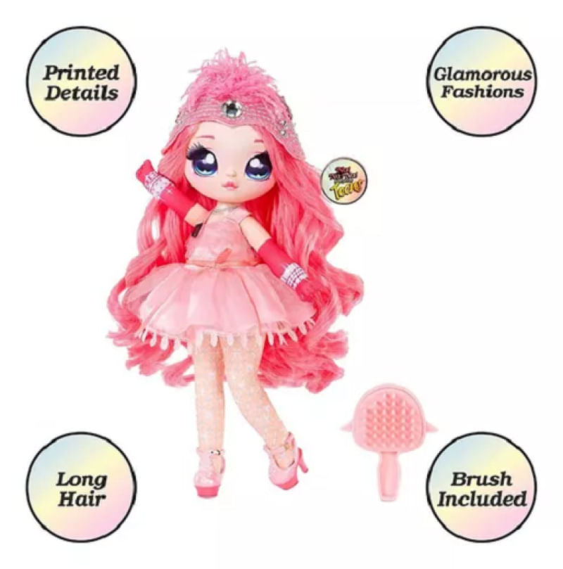 Boneca - Na! Na! Na! Surpresa - Coco Sparkle - Rosa - MCassab Toys