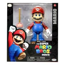 Boneco 13cm Articulado Deluxe The Super Mario Bros Movie O Filme – Mario – Sunny
