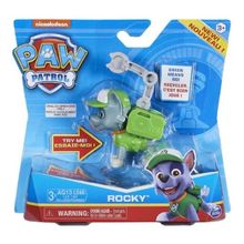 Boneco Patrulha Canina Pack De Ação Rocky C/ Som  - Sunny