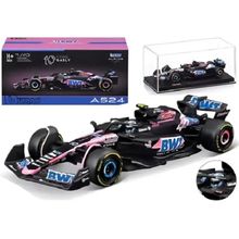 Miniatura Metal 1/43 C/ Piloto Caixa Acrilica Formula 1 Race 2024 BWT Alpine A524 Pierre Gasly – Burago