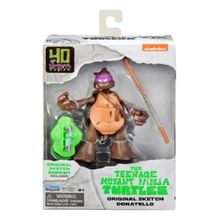 Tartarugas Ninja Sketch 40 Anos 11 Cm C/ Acessorios – Donatello - Sunny