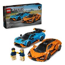 Lego 77238 Speed Champions Lamborghini Revuelto e Huracán STO -607 peças