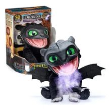 Como Treinar Seu Dragão Banguela Interativa Animatrônica Real FX C/50 sons e reações  - Fumaça e Luzes - Sunny