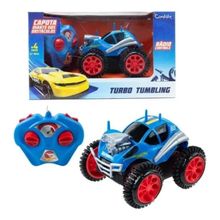 Carrinho Hot Wheels Controle Remoto Turbo Tumbling    Corre, Capota, Levanta - Candide