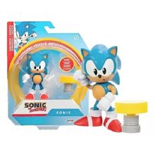Sonic The Hedgehodg Boneco 10 Cm 11 pontos Articulações C/ Acessorio - Sonic -  Sunny