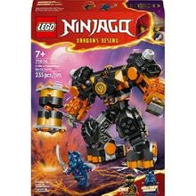 Lego 71806 Ninjago Dragons Rising - Robô Da Terra Elemental Do Cole – 235 peças