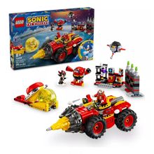 Lego 76999 Sonic  Super Sonic Dourado Vs. Egg Drillster e Shadow -590 peças