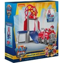 Patrulha Canina Adventure City Tower Torre De Vigilância Marshall C/ Veiculo e Boneco - Sunny