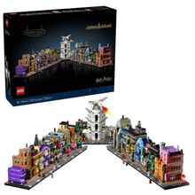 Lego 76444 Harry Potter - Lojas  Bruxos Magicas Do Beco Diagonal – 2750 peças