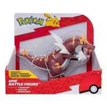 Pokémon Boneco 19 cm Articulado Tyrantrum  Batalha Épica – Sunny